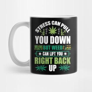 Weed Can Lift You Mug